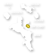 Seychellen Map