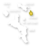 Lage von La Digue
