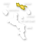 Lage von Praslin