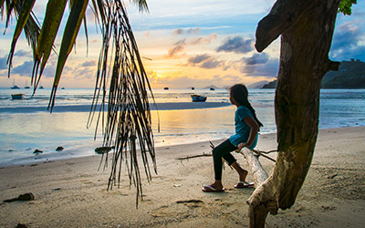 image - Das entspannte Leben der Inselbewohner