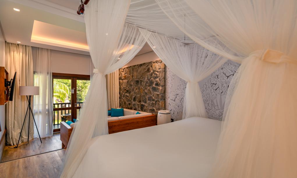 Kempinski Seychelles Resort Baie Lazare - Deluxe Lagoon View Zimmer
