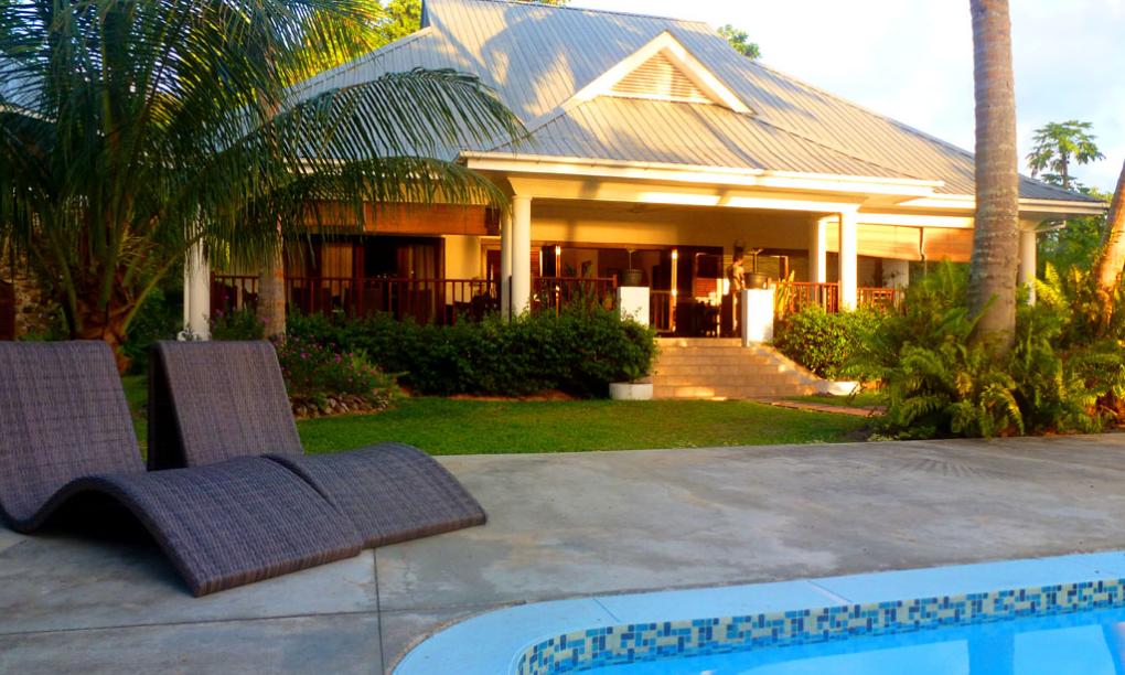 Tropical Sanctuary - Doppelzimmer in der Hauptvilla