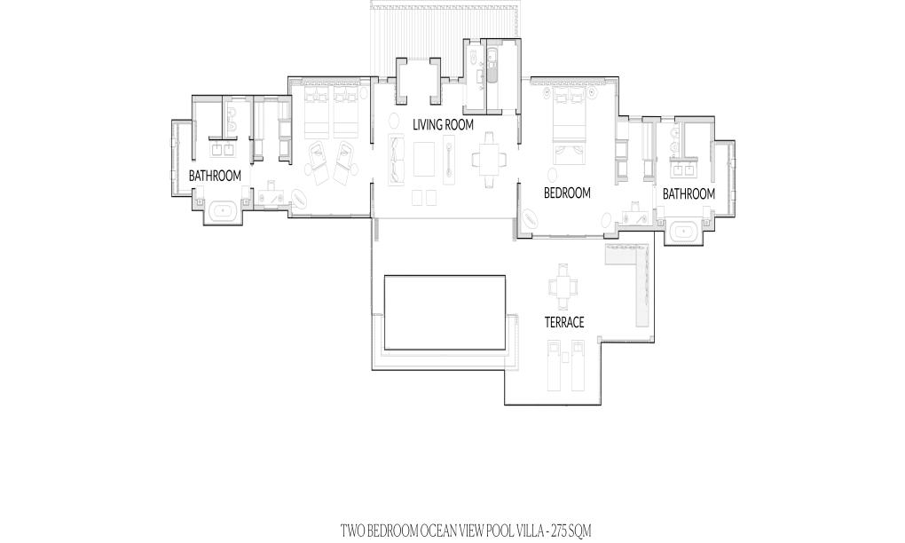 Raffles Seychelles - 2-Bedroom Ocean View Pool Villa