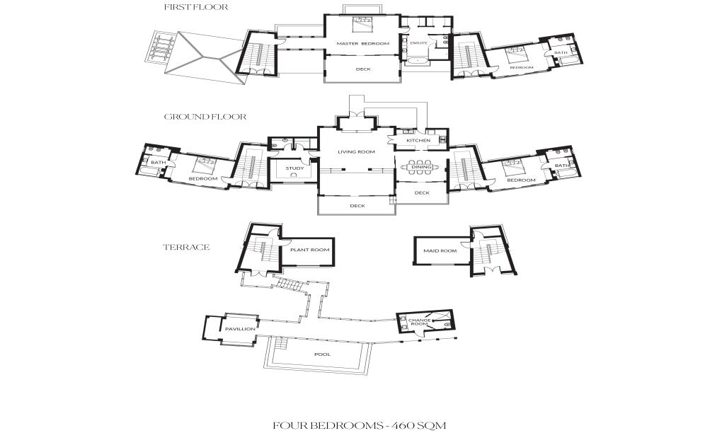 Raffles Seychelles - 4-Bedroom Pool Residence