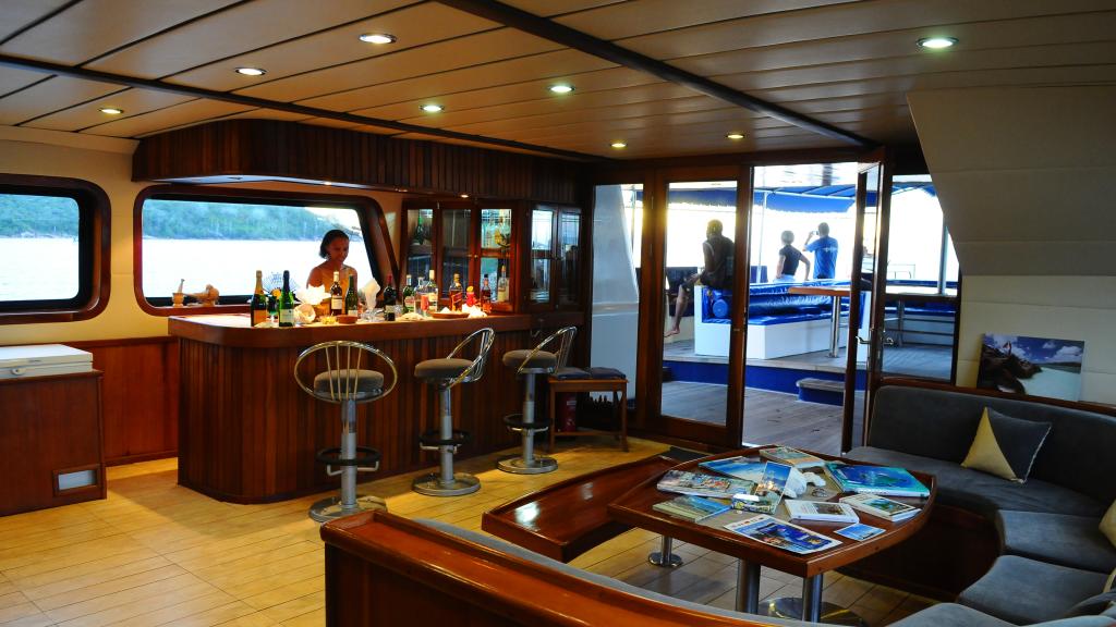 Photo 25: Silhouette Sea Star & Sea Bird - Seychelles (Seychelles)