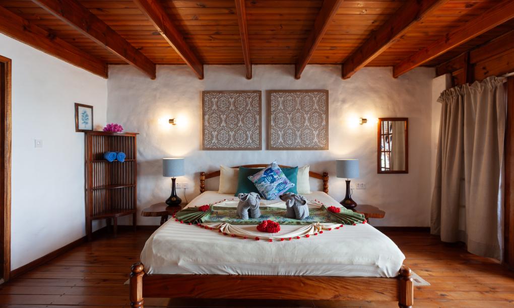 Colibri Guesthouse - Superior-Holzzimmer mit Meerblick