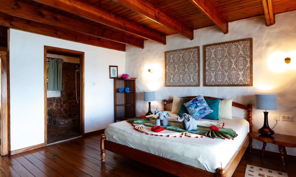 Colibri Guesthouse - Superior-Holzzimmer mit Meerblick