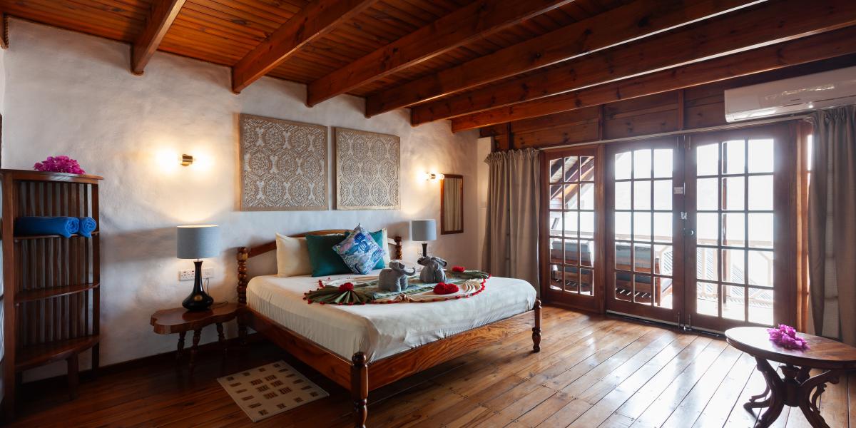 Colibri Guesthouse - Superior Wooden Room with Sea View
