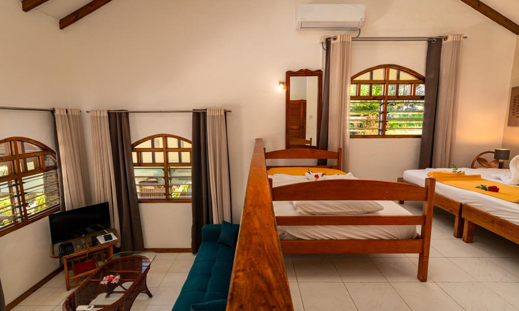 Romance Bungalows - Chambre Standard-Trois lits