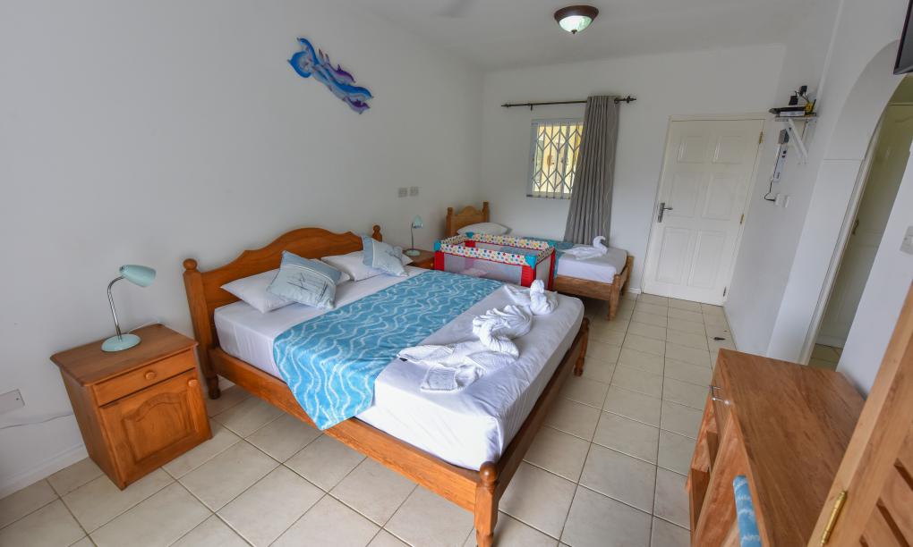 Ocean View Guest House - Top-Floor Room with Kitchenette Mountain View