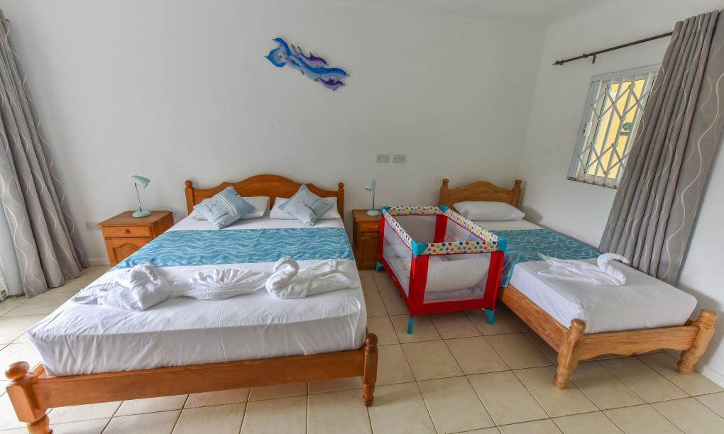 Ocean View Guest House - Top-Floor Room with Kitchenette Mountain View