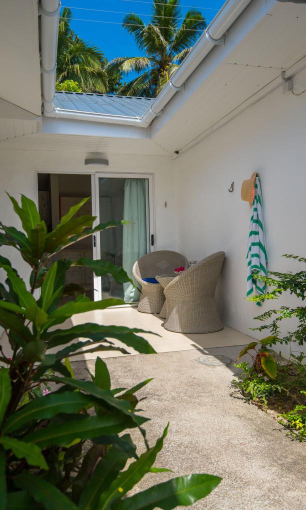 Le Nautique Luxury Beachfront Apartments - Queen Gartenblick-Appartement