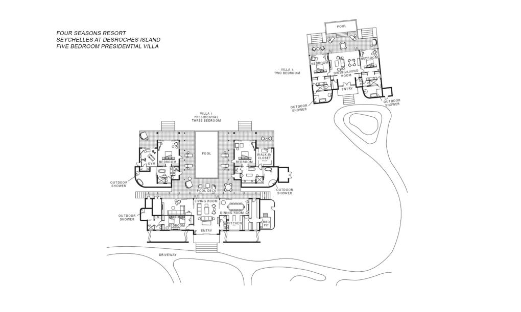 Four Seasons Resort Desroches Island - 5-Schlafzimmer Präsidenten-Villa