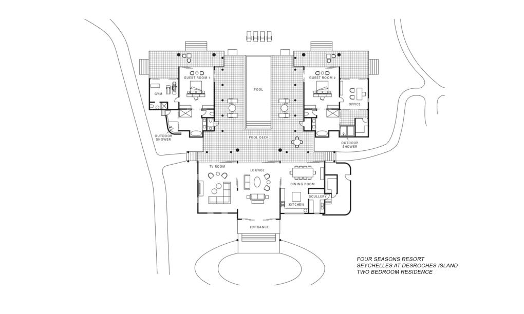 Four Seasons Resort Desroches Island - 2-Schlafzimmer Residenz-Villa