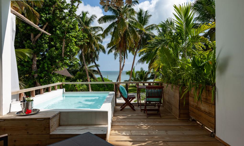 Bliss Hotel Praslin - Beach House - Beach Deluxe Zimmer