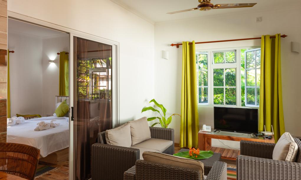 Villa Charette - Appartement mit Gartenblick