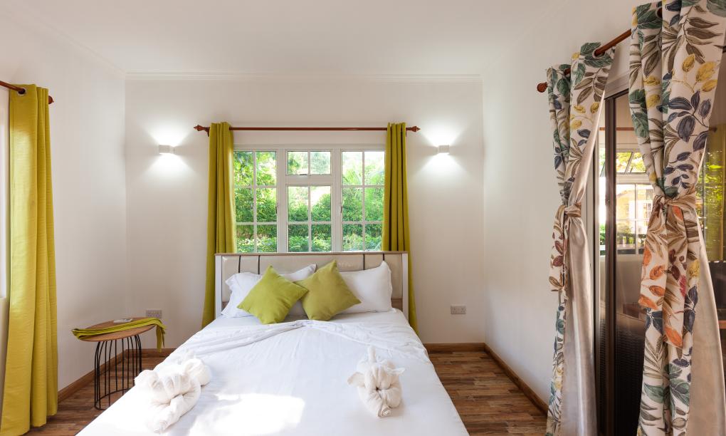 Villa Charette - Appartement mit Gartenblick