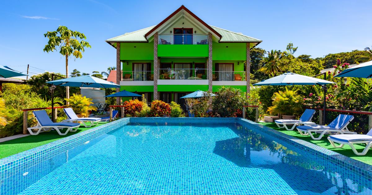 Guesthouse "Benjamine's Guesthouse" on La Digue (Seychelles) - SeyVillas.com