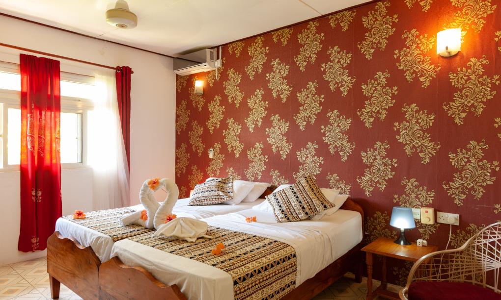 Zanboza Guesthouse - Twin Room Azzurra with balcony