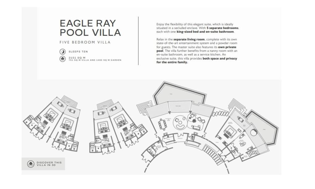 Waldorf Astoria Seychelles Platte Island - Eagle Ray Pool Villa