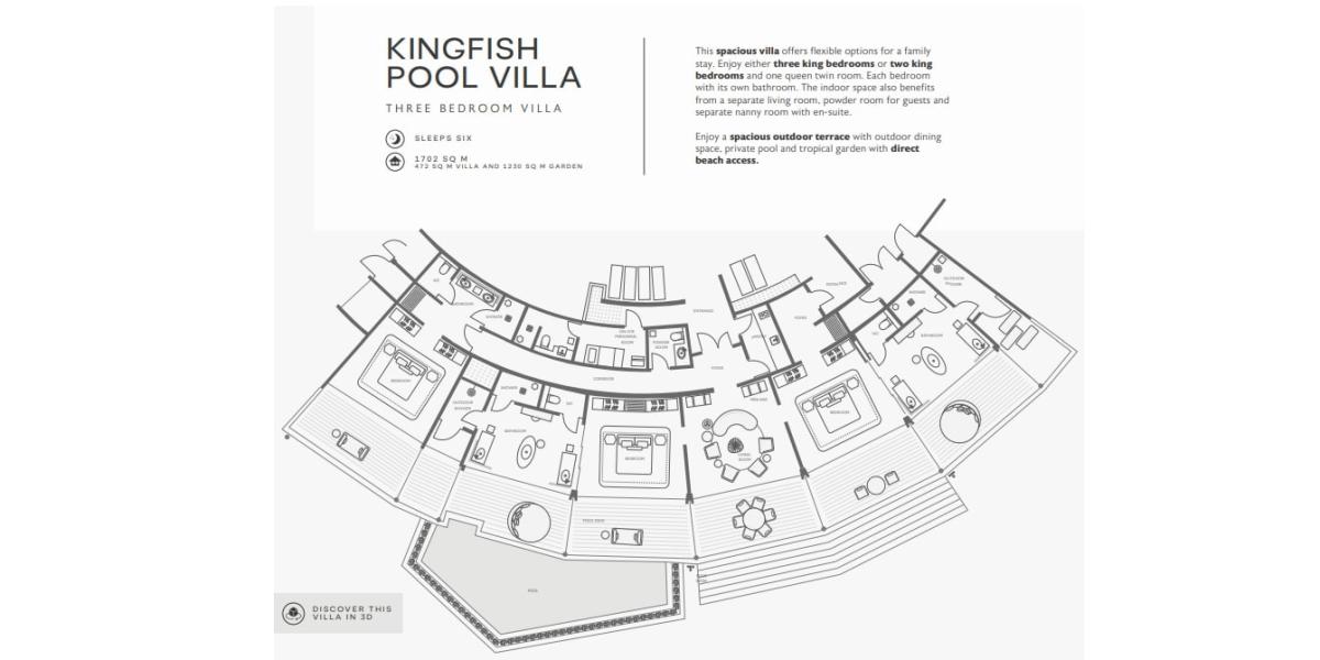 Waldorf Astoria Seychelles Platte Island - Kingfish Pool Villa