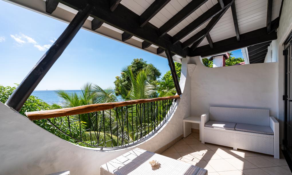 The Salty Palms - Appartamento con vista sul mare Fregate