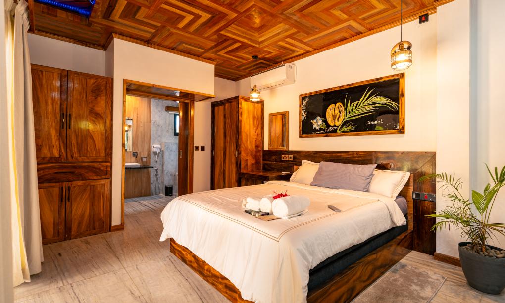 Alibel Beach Villa - Studio Palm Villa mit Massagebett