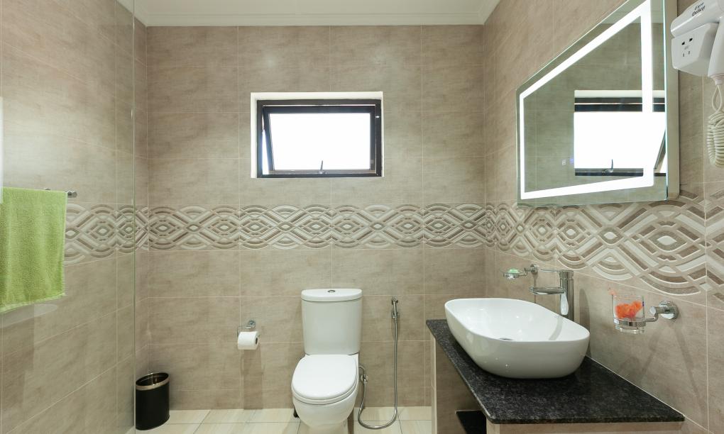 Yvon's Tropical Villa - 1-Schlafzimmer-Appartement mit Gartenblick