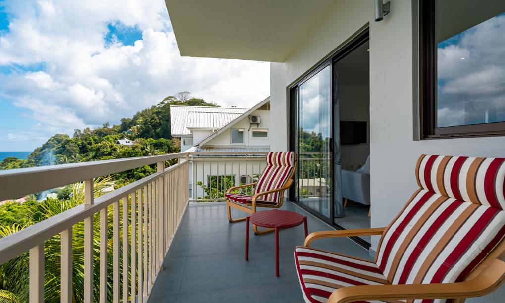 Jolie View - 1-Schlafzimmer-Appartement (Zweite Etage)