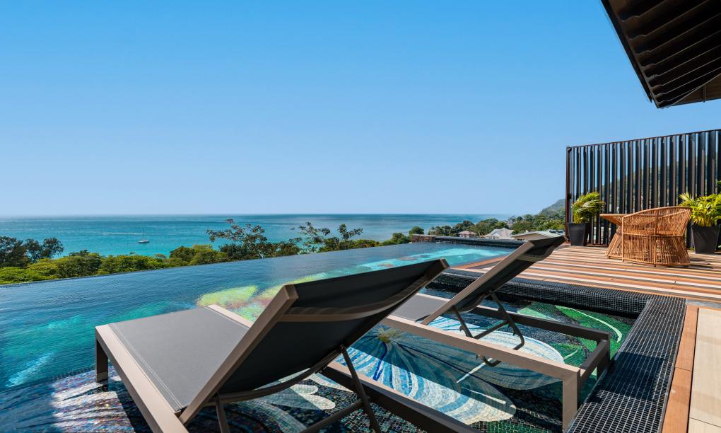 Gardens Hill Resort & Spa - Exclusive Pool Villa Meerblick