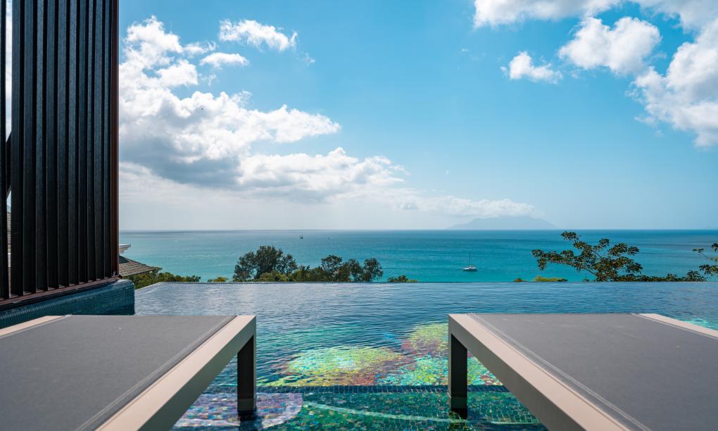 Gardens Hill Resort & Spa - Exclusive Pool Villa Meerblick