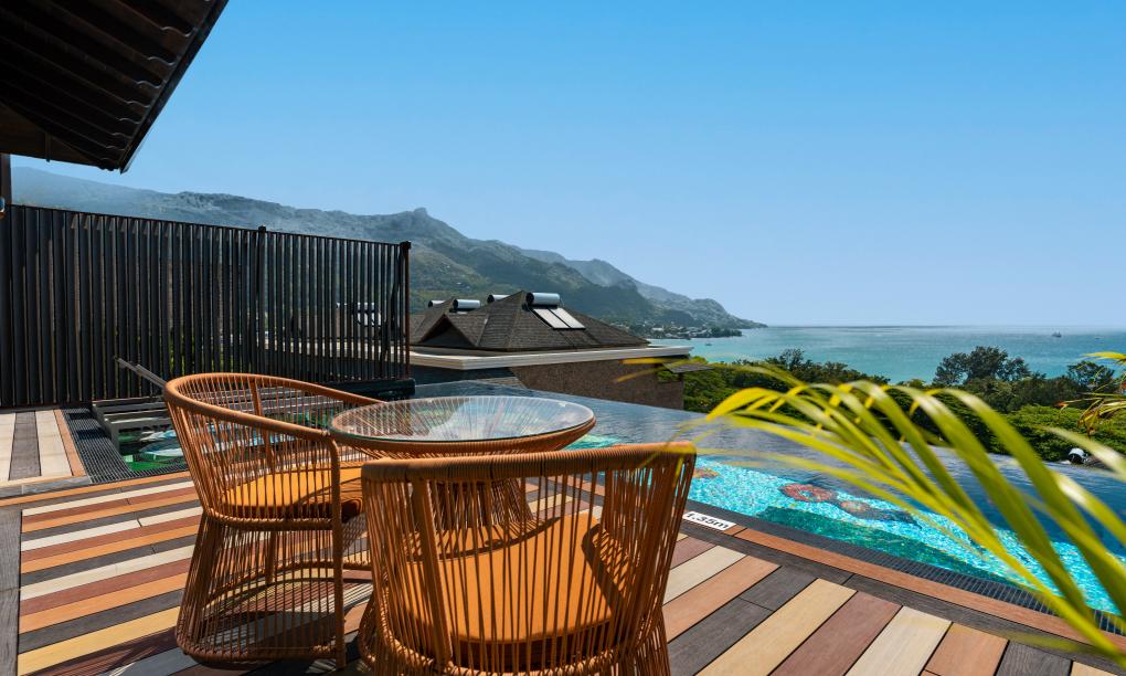 Gardens Hill Resort & Spa - Exclusive Pool Villa Meerblick