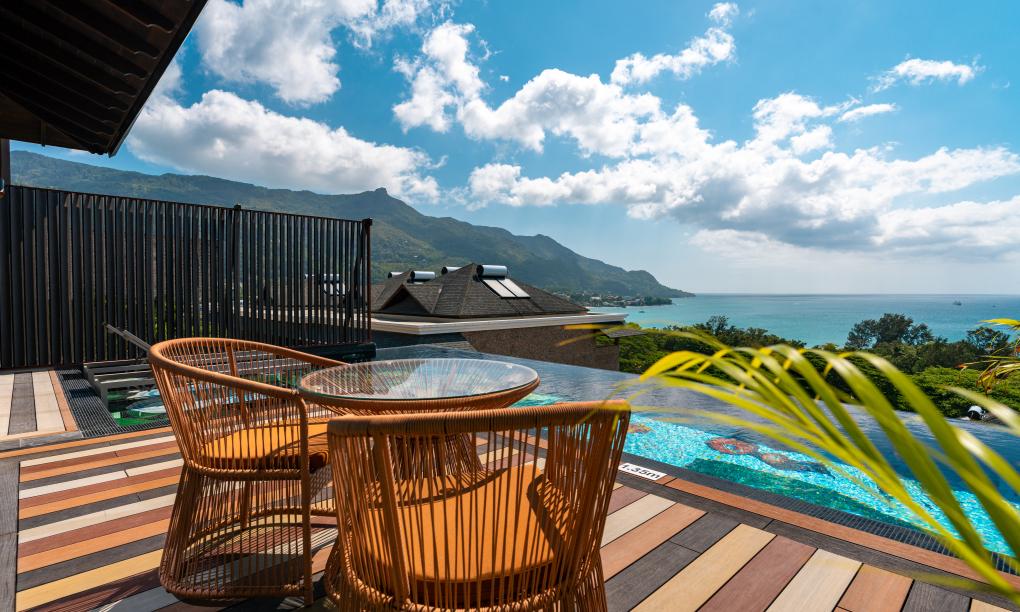 Gardens Hill Resort & Spa - Exclusive Pool Villa Meerblick