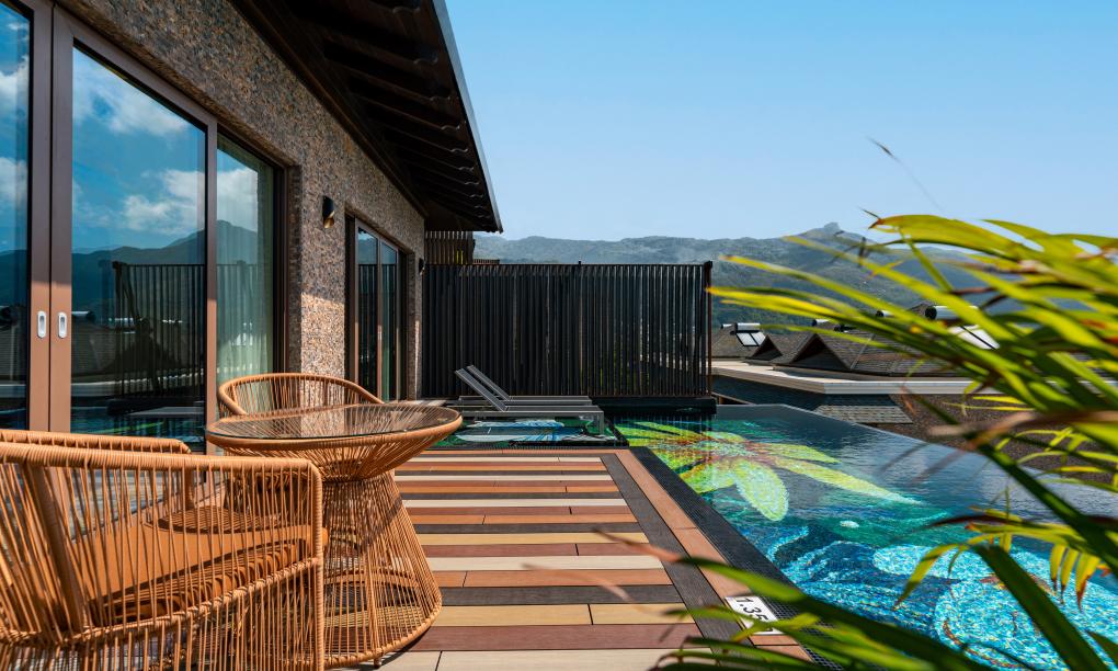 Gardens Hill Resort & Spa - Exclusive Pool Villa Meerblick