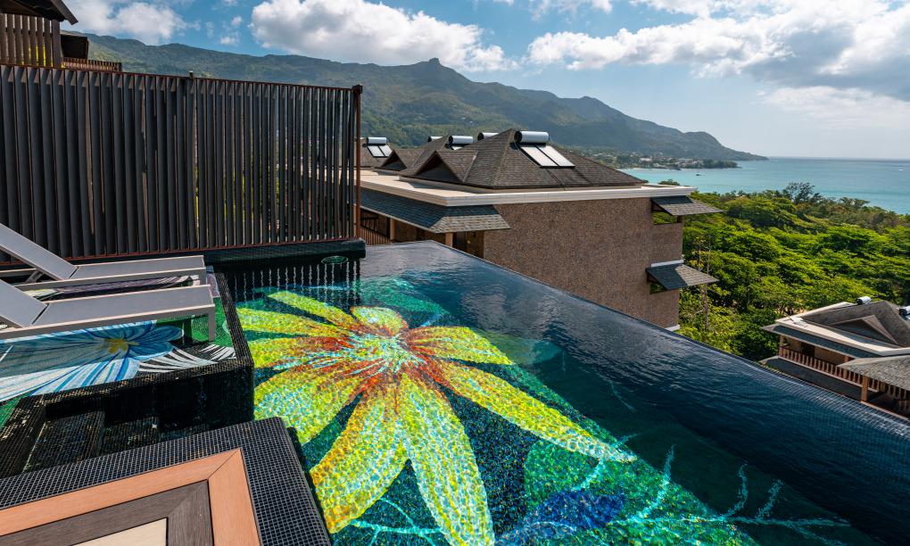 Gardens Hill Resort & Spa - Exclusive Pool Villa Meerblick