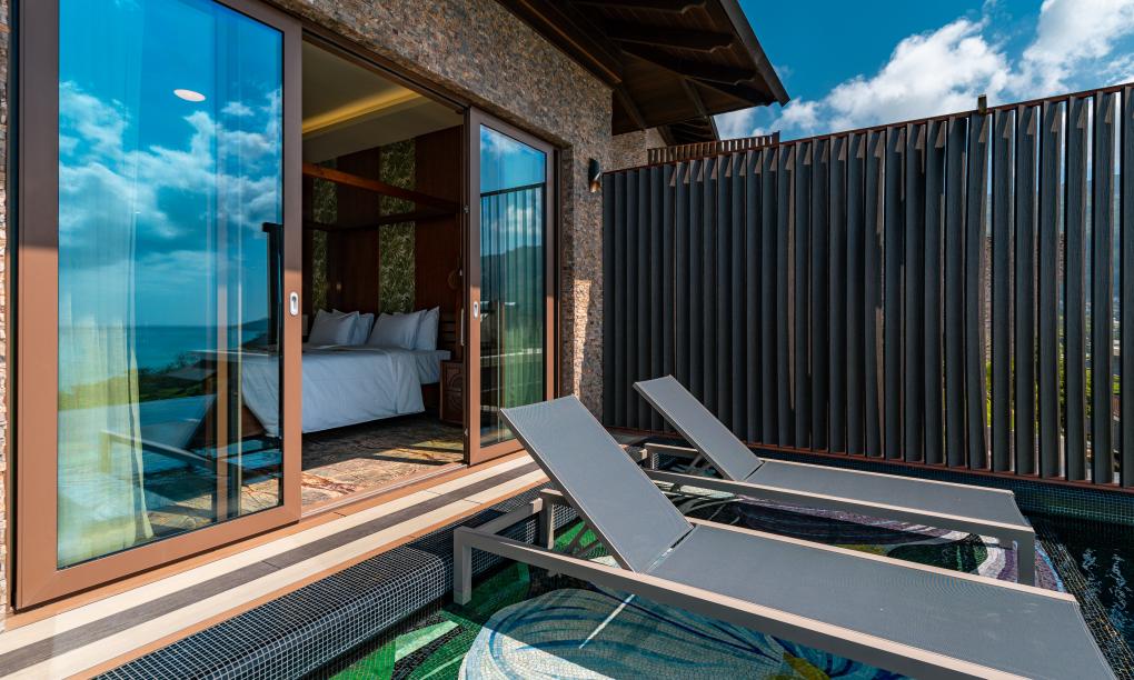 Gardens Hill Resort & Spa - Exclusive Pool Villa Meerblick