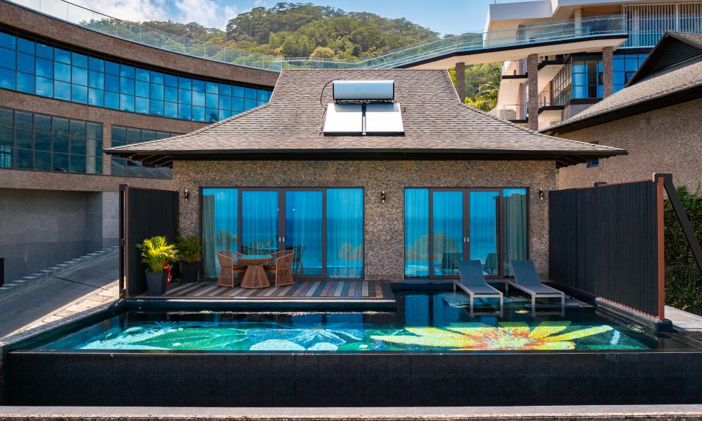 Gardens Hill Resort & Spa - Exclusive Pool Villa Meerblick