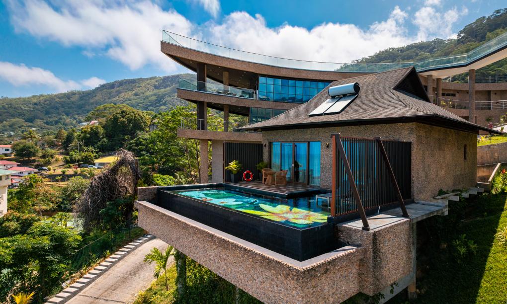 Gardens Hill Resort & Spa - Exclusive Pool Villa Meerblick