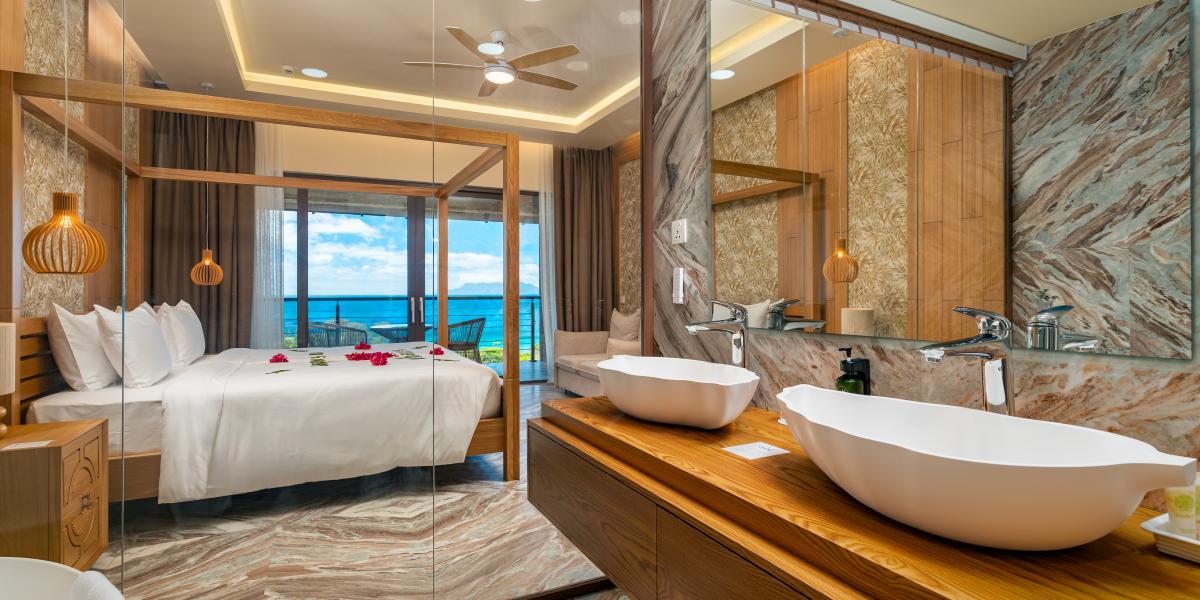 Gardens Hill Resort & Spa - Deluxe Zimmer Meerblick