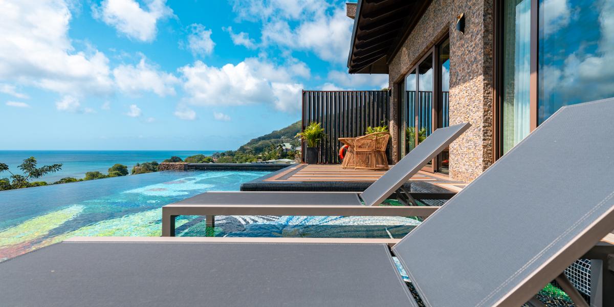 Gardens Hill Resort & Spa - Exclusive Pool Villa Meerblick