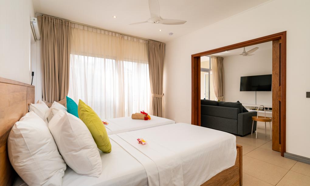 Lagati Seychelles - 1-Bedroom Apartment with Twin Room