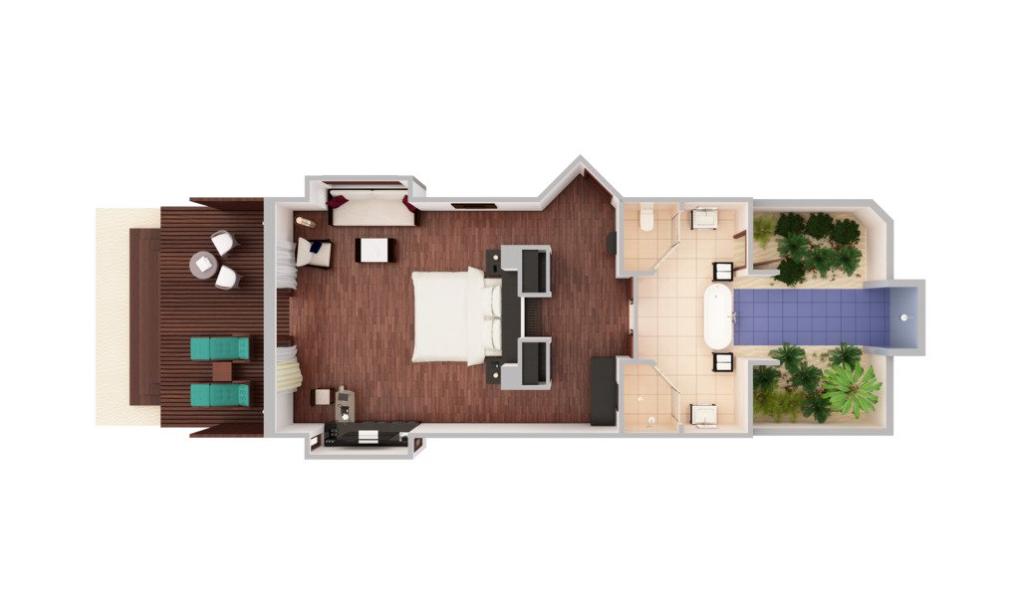 NIVA Labriz Seychelles - Two Bedroom Beach Villa
