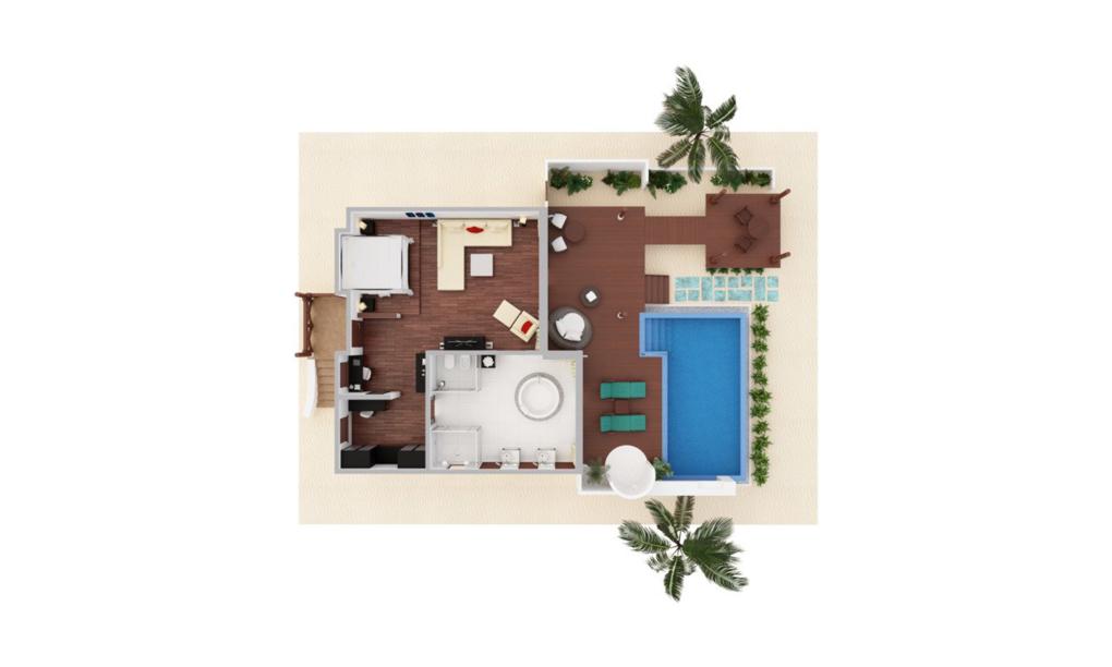 Labriz Silhouette Seychelles - Beach Sanctuary Pool Villa