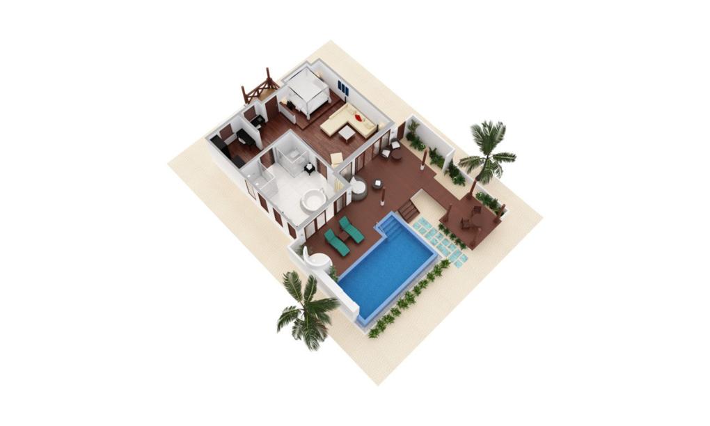 Labriz Silhouette Seychelles - Beach Sanctuary Pool Villa