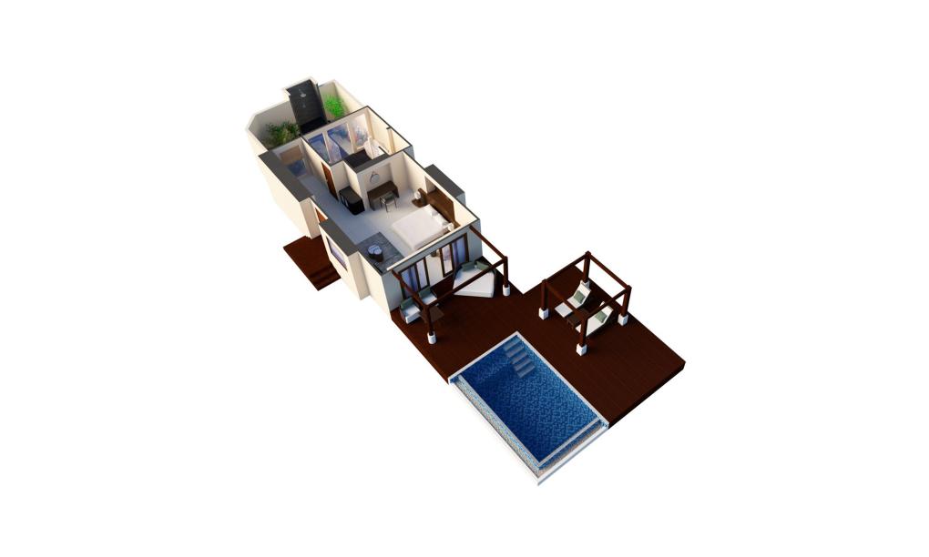 Labriz Silhouette Seychelles - Garden Oasis Pool Villa