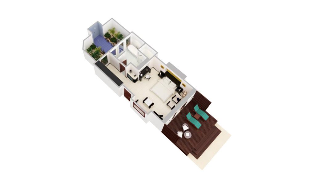 Labriz Silhouette Seychelles - Garden Villa