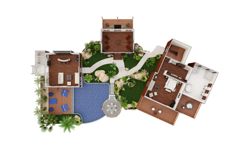 Labriz Silhouette Seychelles - Two Bedroom Labriz Retreat