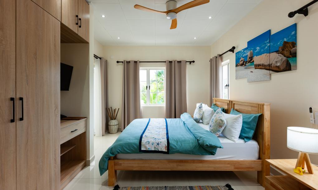 La Digue Coral Self Catering Apartments - Meerblick Appartement