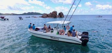 Makaira Boat Charter - Curieuse & St.Pierre - Full Day Tour