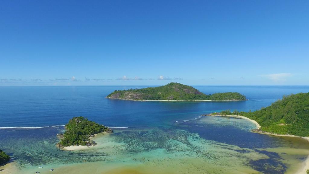 The bay of Port Glaud on Mahé